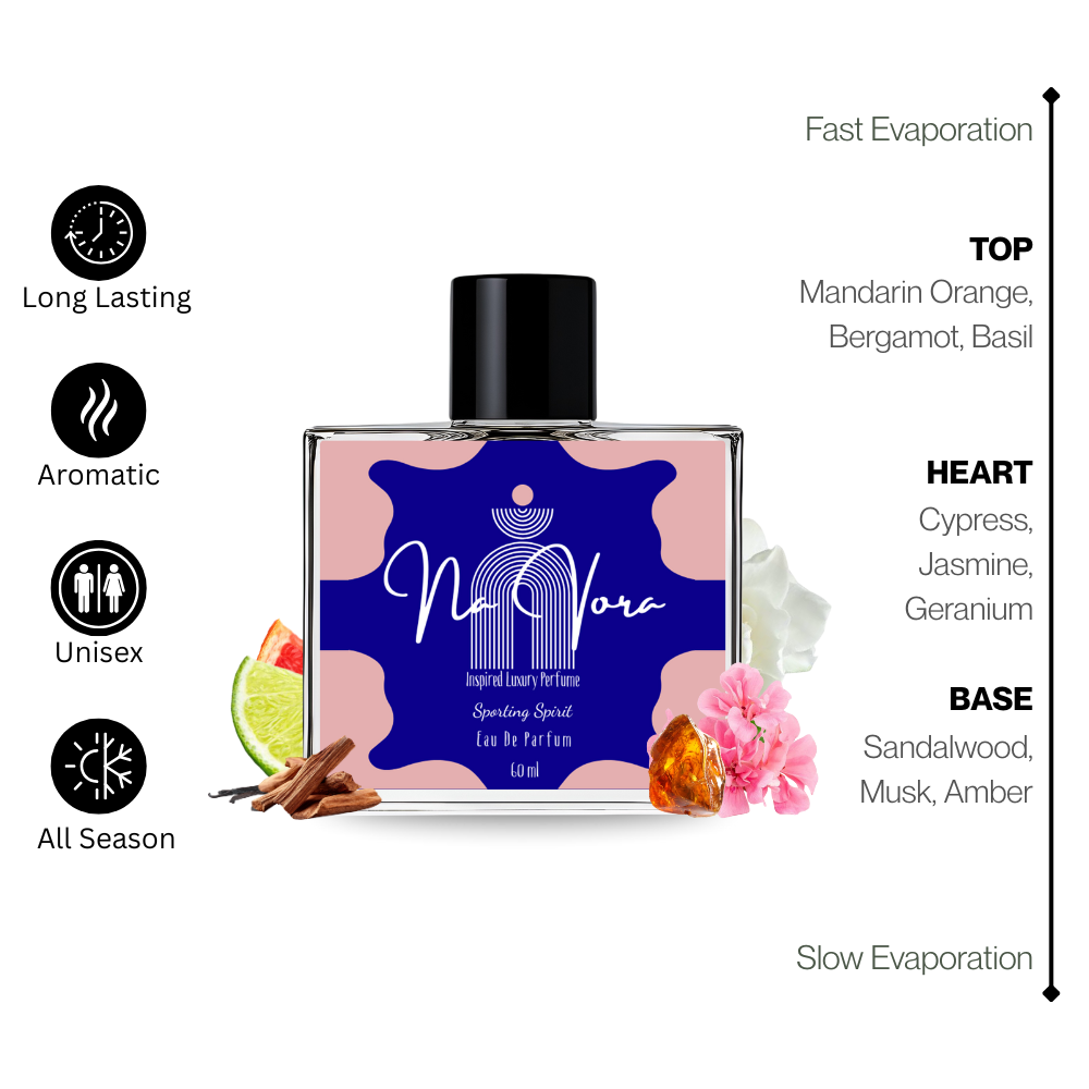 Navora Sporting Spirit Perfume for Unisex (100ML)