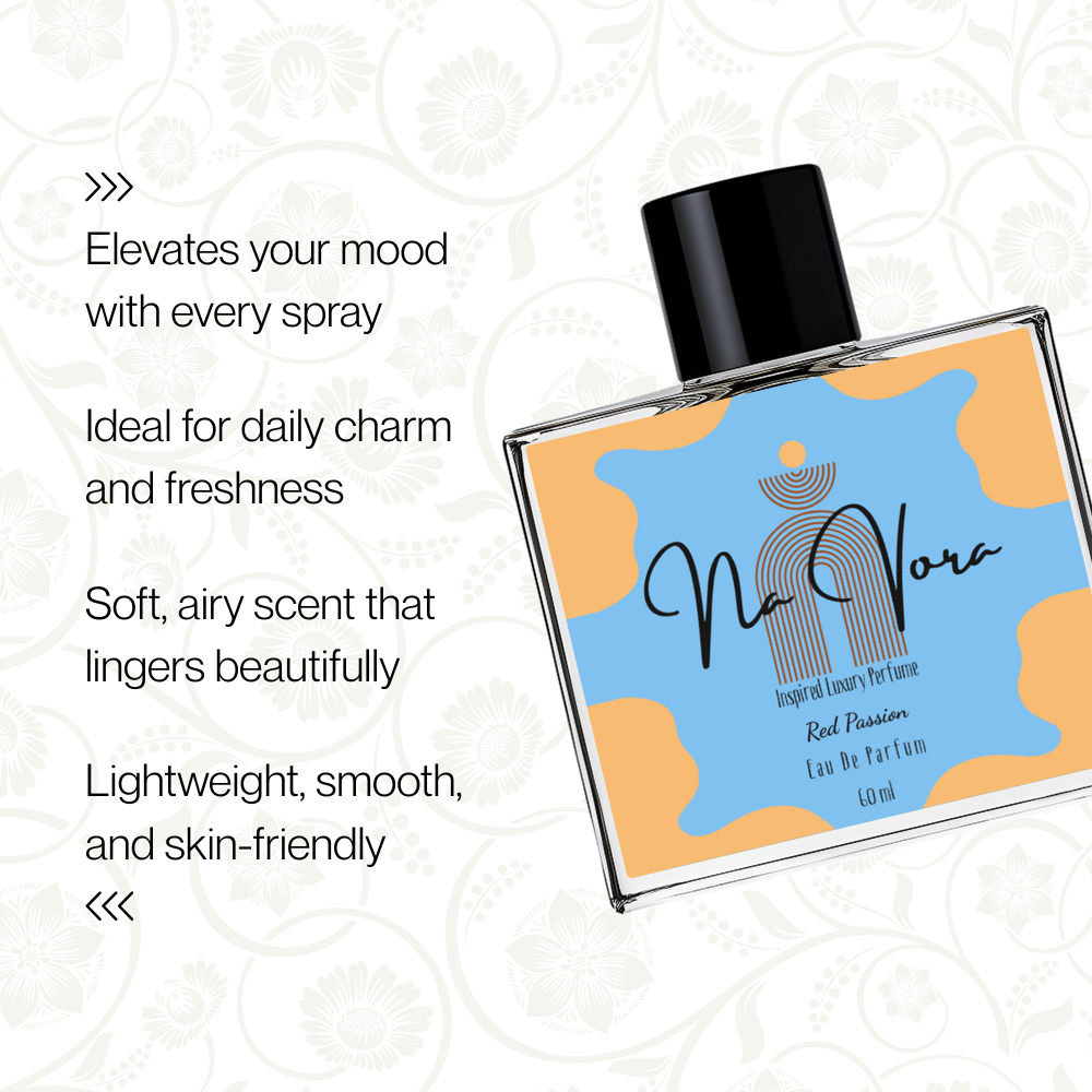 Navora Red Passion Perfume for Women (100ML)