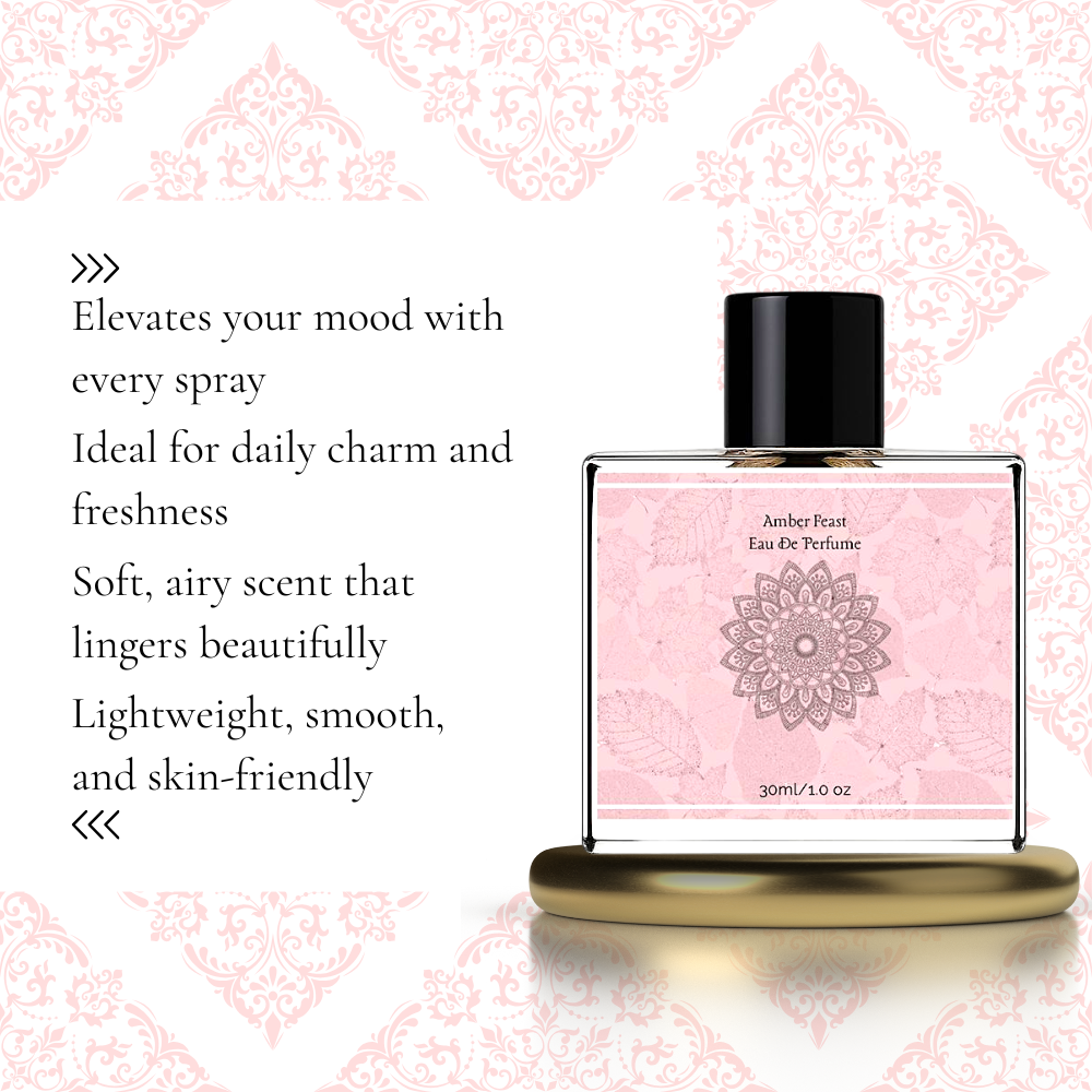 Navora Amber Feast Packaging Premium Perfume