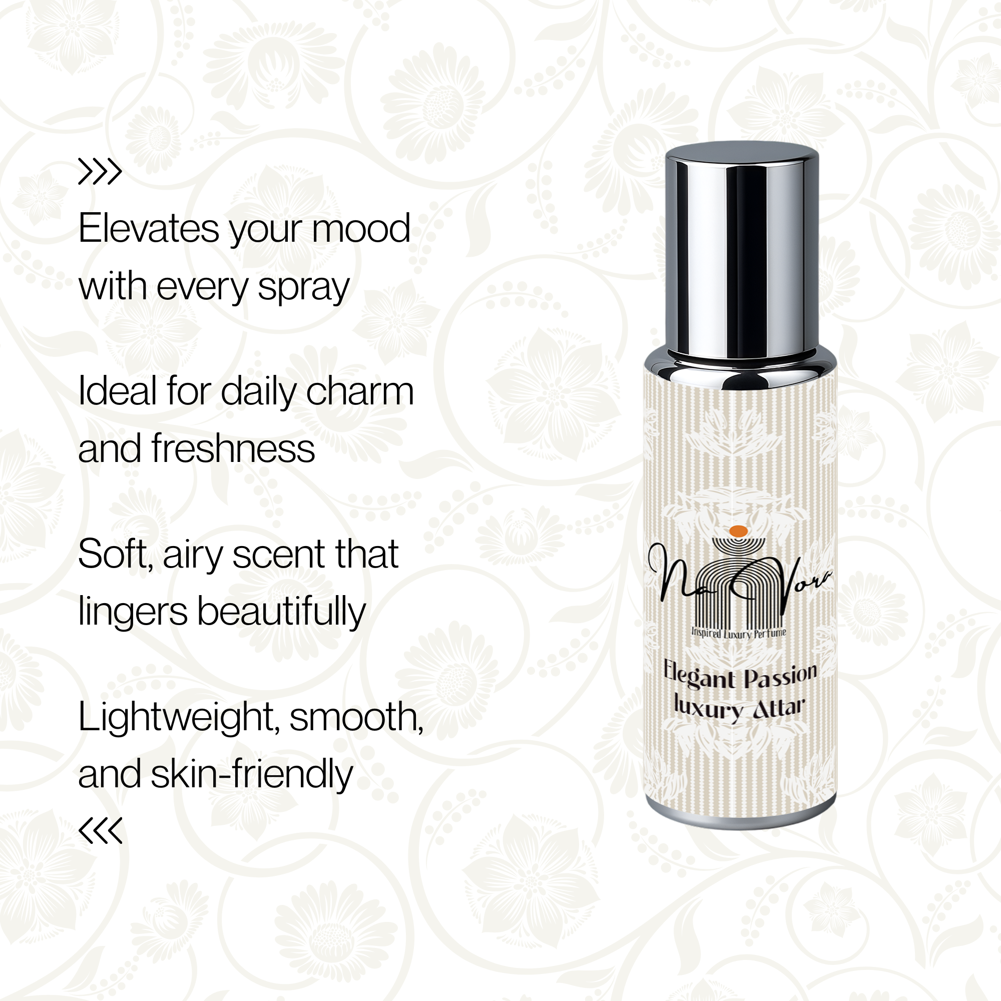 Navora Elegant Passion Perfume for Women Date Night Signature Scent 12ml