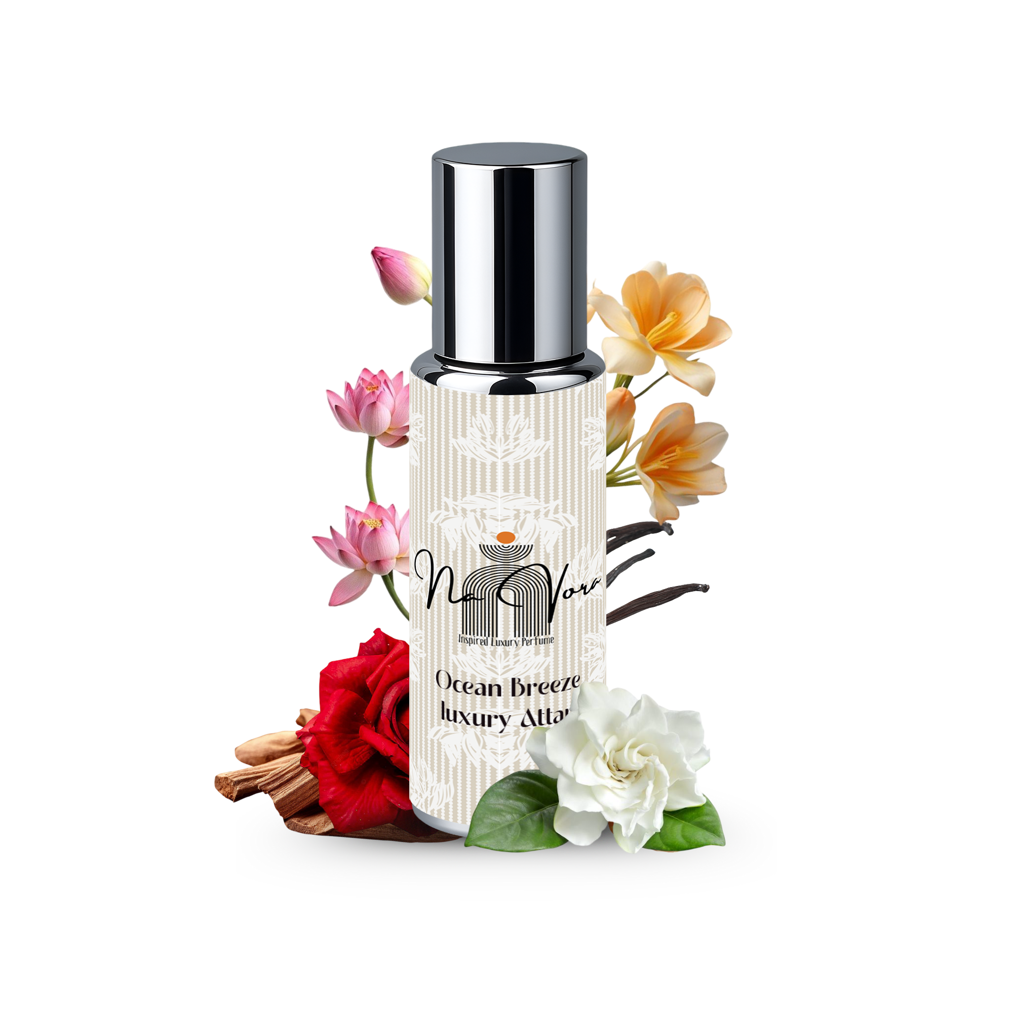 Navora Ocean Breeze Men’s Roll-On Perfume 12ml Fresh Aquatic Energetic