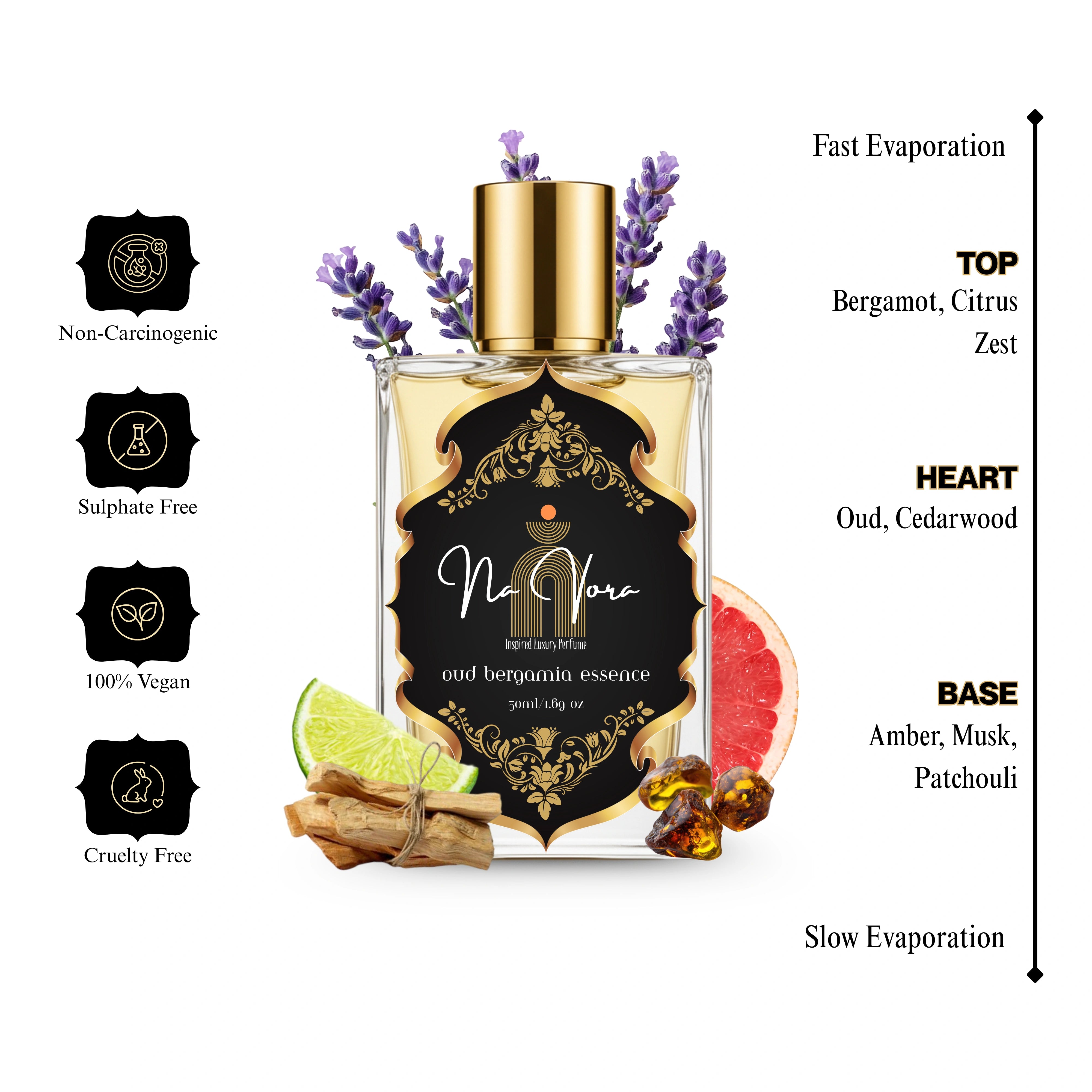 Oud Bergamia Essence - 50ml