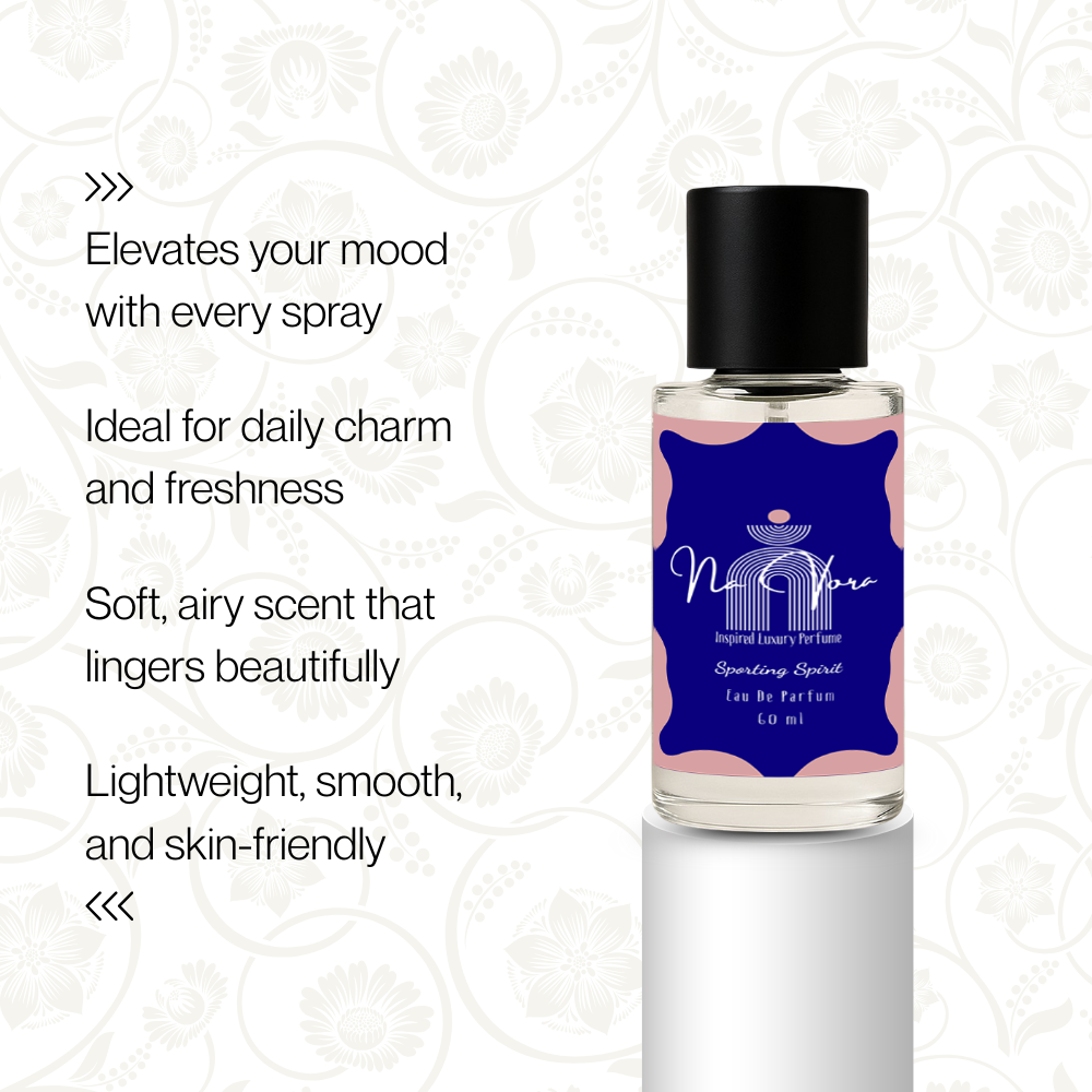 Navora Sporting Spirit Unisex Perfume Bottle 60ML