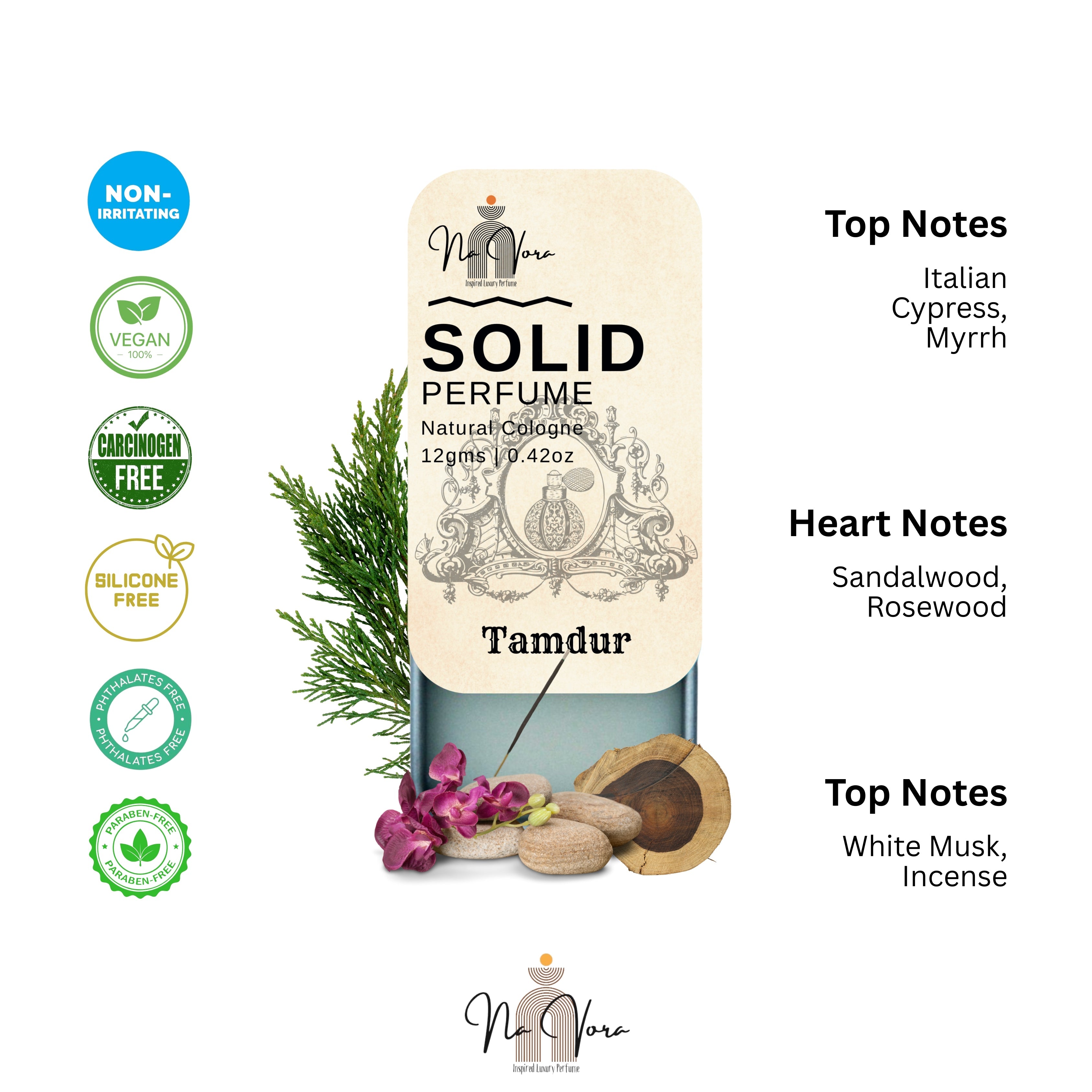 Navora Tamdur Solid Perfume