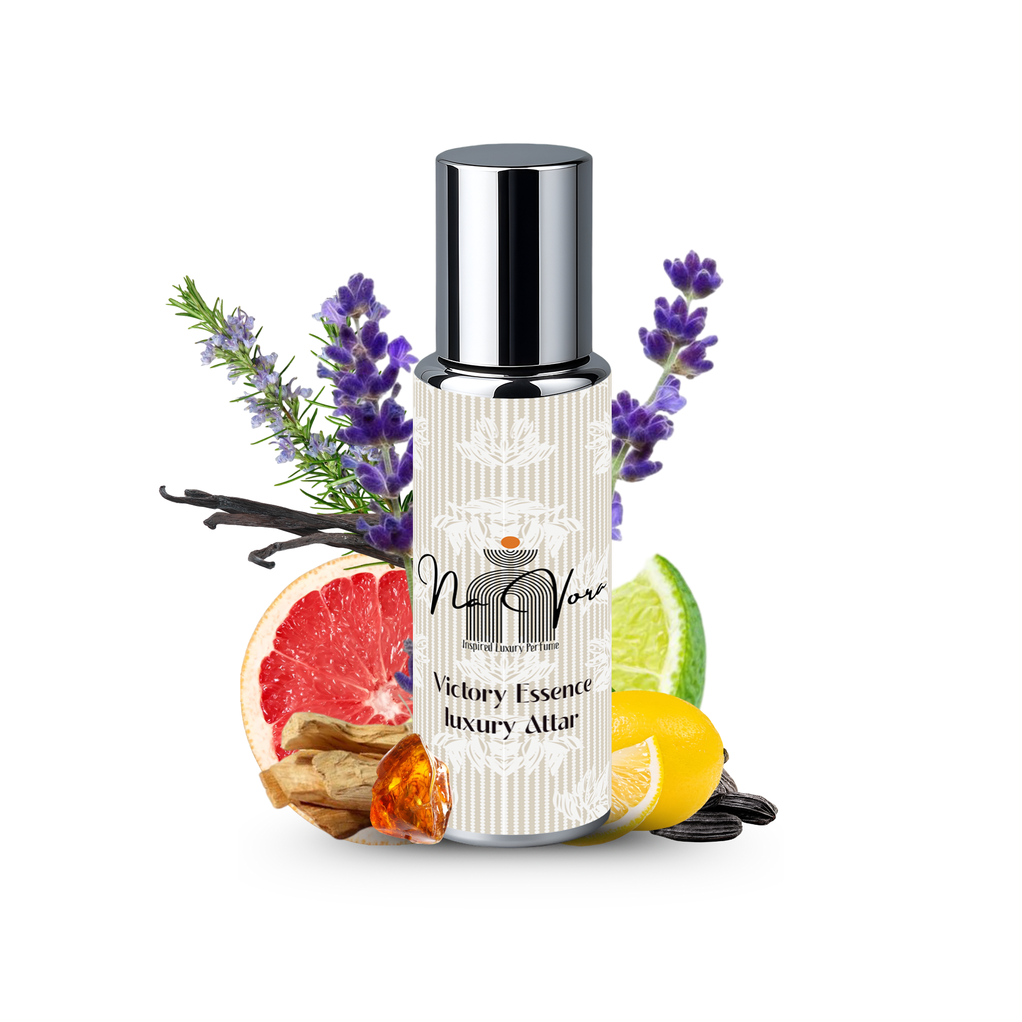 Navora Victory Essence Alcohol-Free Roll-On Perfume for Men 12ml